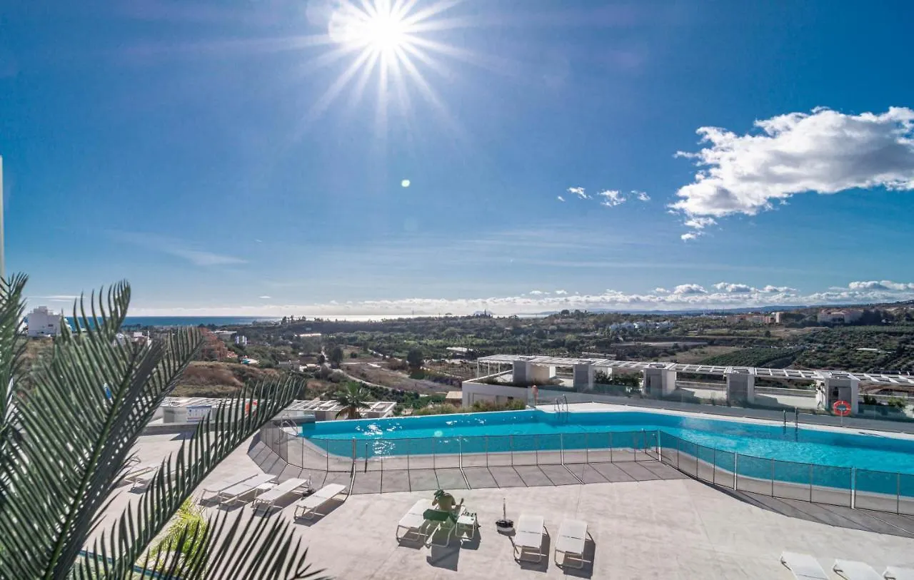 Ov5Bb- Modern Family Flat, Lovely Views Estepona Apartment
